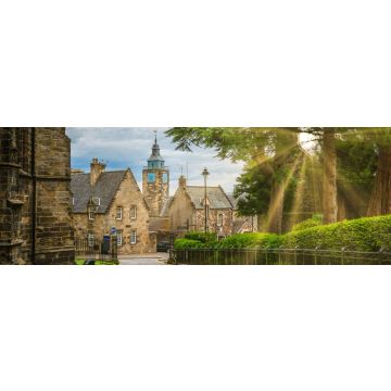 Lais Puzzle - Pfad, der zur Altstadt von Stirling führt, Schottland, Panorama - 1.000 Teile