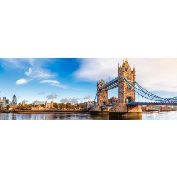Lais Puzzle - Londoner Stadtpanorama mit Themse, Tower Bridge und Tower of London im Morgenlicht, Panorama - 1.000 Teile