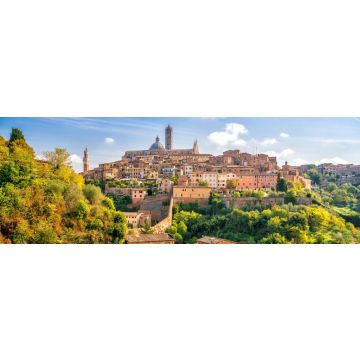 Lais Puzzle - Die Skyline der italienischen Innenstadt von Siena, Panorama - 1.000 Teile