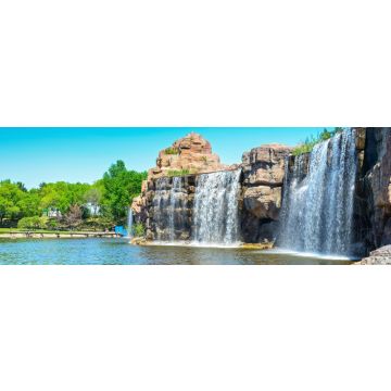 Lais Puzzle - Wasserfall im Sun Island Park, Harbin, Heilongjiang, China, Panorama - 1.000 Teile