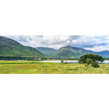 Lais Puzzle - Blick auf Loch Awe und Kilchurn Castle. Kilchurn Castle war der Stützpunkt des Clan Campbell im 15. Jahrhundert, Argyll, Schottland, Großbritannien, Panorama - 1.000 Teile