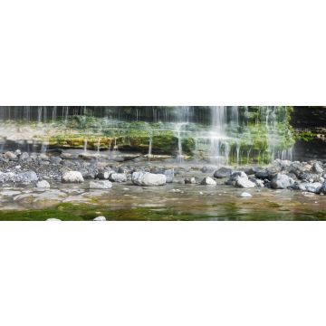 Lais Puzzle - Klippen-Wasserfall Dunraven Bay Glamorgan Wales, Panorama - 1.000 Teile