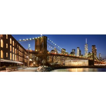 Lais Puzzle - Manhattan / New York mit Brroklyn Bridge, Panorama - 1.000 Teile