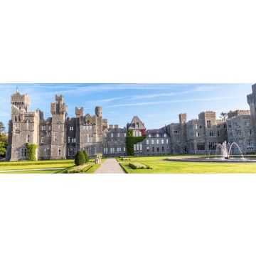 Lais Puzzle - Ashford Burg. Eine mittelalterliche Burg aus dem Jahr 1228. Mayo, Irland, Panorama - 1.000 Teile