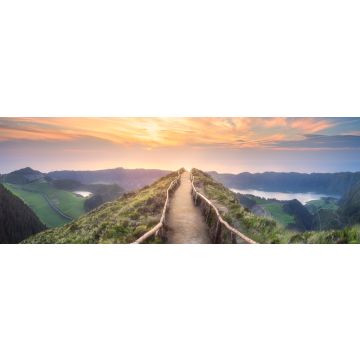 Lais Puzzle - Berglandschaft Insel Ponta Delgada, Azoren, Portugal, Panorama - 1.000 Teile