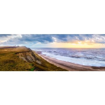 Lais Puzzle - Dänische Küstenlinie am Bovbjerg Fyr bei Lemvig, Panorama - 1.000 Teile