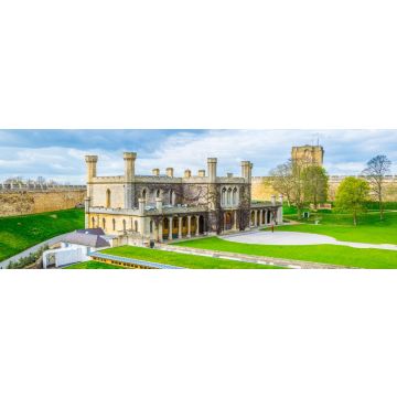 Lais Puzzle - Innenhof des Lincoln Castle, England, Panorama - 1.000 Teile