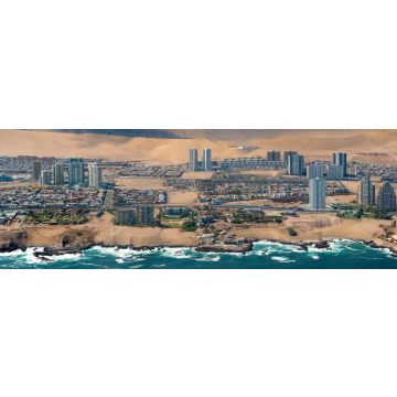 Lais Puzzle - Luftaufnahme von Iquique, einem nördlichen Hafen in der Atacama-Wüste in Chile, Panorama - 1.000 Teile