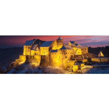 Lais Puzzle - Burg Burghausen im Winter, Panorama - 1.000 Teile