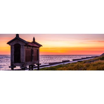 Lais Puzzle - Espigueiro am Meer, Galizien. Spanien, Panorama - 1.000 Teile
