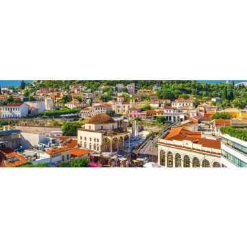 Lais Puzzle - Blick auf die Akropolis von der Plaka, Athen, Griechenland, Panorama - 1.000 Teile