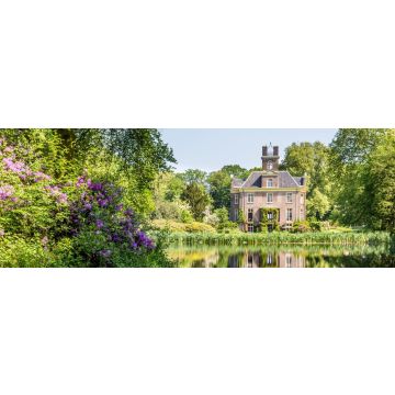 Lais Puzzle - Landgut und Schloss Oldenaller aus dem siebzehnten Jahrhundert zwischen Putten und Nijkerk in Gelderland in den Niederlanden, Panorama - 1.000 Teile