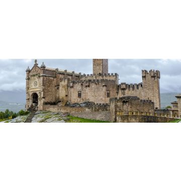Lais Puzzle - Mittelalterliche Burg von Javier in Navarra, Spanien, Panorama - 1.000 Teile