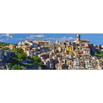 Lais Puzzle - Das Dorf Badolato, Kalabrien, Italien, Panorama - 1.000 Teile