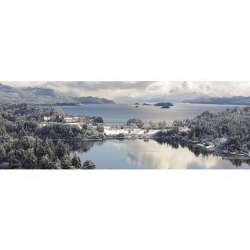 Lais Puzzle - Winterliche Ansichten von San Carlos de Bariloche, Rio Negro, Argentinien, Panorama - 1.000 Teile