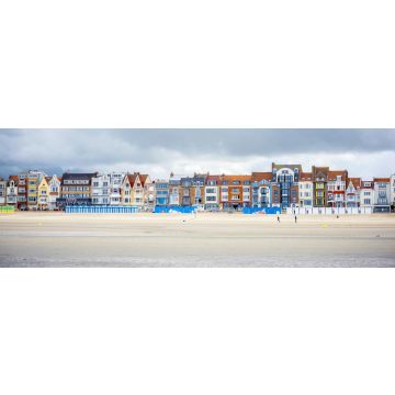Lais Puzzle - Dunkerque - Malo Les Bains, Strandort von Dünkirchen. Nord Pas de Calais, Frankreich, Panorama - 1.000 Teile