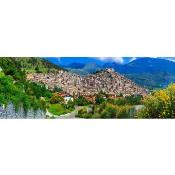 Lais Puzzle - Morano Calabro - eines der schönsten Dörfer Italiens. Kalabrien, Panorama - 1.000 Teile