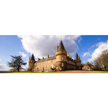 Lais Puzzle - Château de Villemolin Nievre 58 Frankreich, Panorama - 1.000 Teile