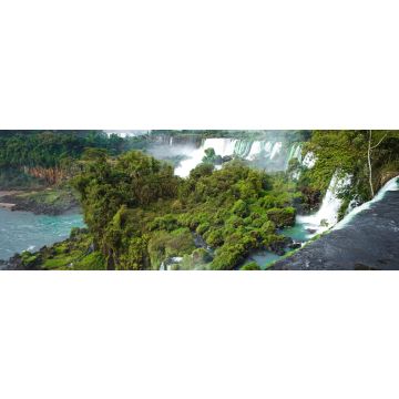 Lais Puzzle - Vorhang aus Wasserfällen im Wald von Iguazu, Misiones, Argentinien, Panorama - 1.000 Teile