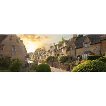 Lais Puzzle - Bourton-on-the-Hill bei Moreton-in-Marsh, Cotswolds, England, Panorama - 1.000 Teile
