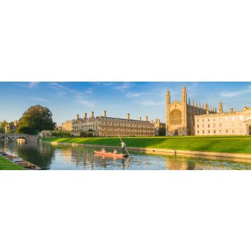 Lais Puzzle - Schöner Blick auf das College in Cambridge, England, Panorama - 1.000 Teile
