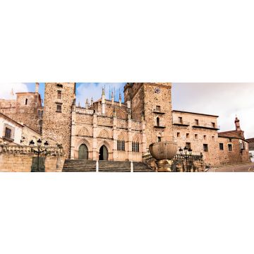 Lais Puzzle - Königliches Kloster von Santa Maria de Guadalupe, Provinz Caceres, Extremadura, Spanien, Panorama - 1.000 Teile