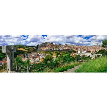 Lais Puzzle - Schöne mittelalterliche Dörfer (Borgo) Italiens - malerische Melfi in der Basilikata, Panorama - 1.000 Teile