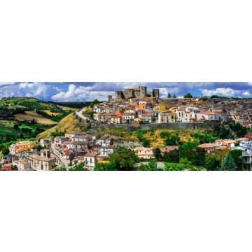Lais Puzzle - Schöne mittelalterliche Dörfer (Borgo) Italiens - malerische Melfi in der Basilikata, Panorama - 1.000 Teile