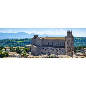 Lais Puzzle - Orvieto, Italien - Panoramablick auf die Altstadt von Orvieto und die Region Umbrien mit Piazza Duomo und Dom von Orvieto, Panorama - 1.000 Teile