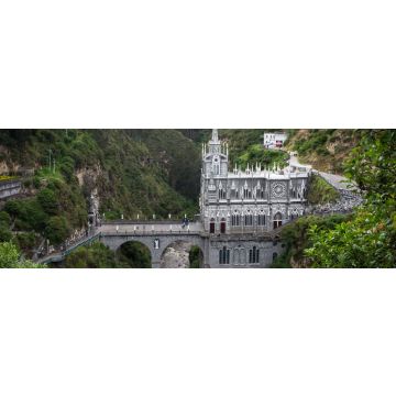 Lais Puzzle - Sanctuaire de Las Lajas, Ipiales, Kolumbien, Panorama - 1.000 Teile