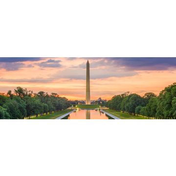 Lais Puzzle - National Wall mit Washington Monument, Washington D.C, USA, Panorama - 1.000 Teile