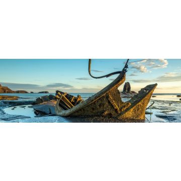 Lais Puzzle - Admiral Von Tromp Schiffswrack in der Saltwick Bay, North Yorkshire, England, Panorama - 1.000 Teile