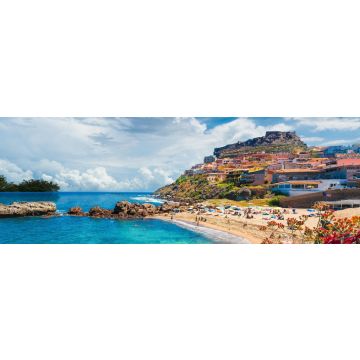 Lais Puzzle - Mittelalterliche Stadt von Castelsardo, Provinz Sassari, Sardinien, Italien, Panorama - 1.000 Teile