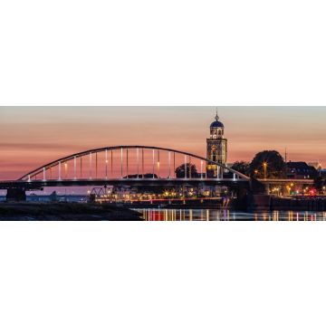 Lais Puzzle - Deventer Brücken über den Fluss IJssel bei Sonnenuntergang, Panorama - 1.000 Teile