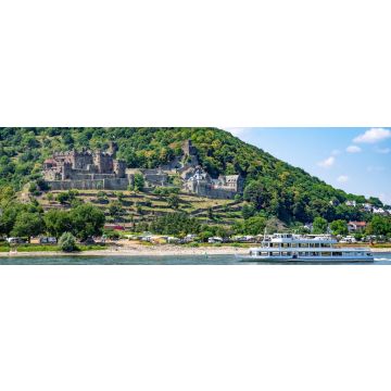 Lais Puzzle - Burg Reichenstein bei Trechtingshausen am Rhein, Panorama - 1.000 Teile
