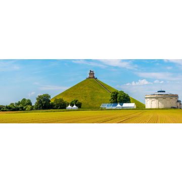 Lais Puzzle - Blick auf den Watrloo-Hügel mit dem Denkmal der Schlacht von Waterloo in Belgien, Panorama - 1.000 Teile