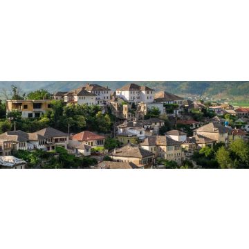 Lais Puzzle - Gjirokastra, Albanien,Teil der Altstadt, Panorama - 1.000 Teile