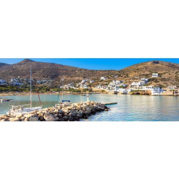 Lais Puzzle - Der schöne kleine Hafen der Insel Sikinos, Griechenland, Panorama - 1.000 Teile