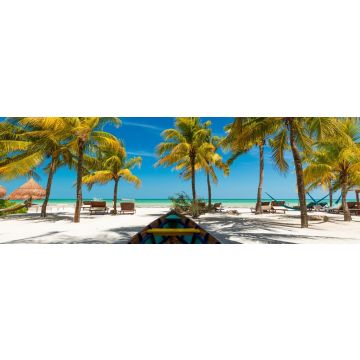 Lais Puzzle - Tropische Strandlage auf der Isla Holbox, Mexiko, Panorama - 1.000 Teile