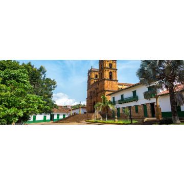 Lais Puzzle - Kathedrale in Barichara Kolumbien, Panorama - 1.000 Teile