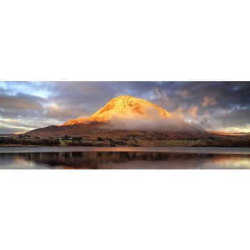 Lais Puzzle - Sonnenuntergang am Mount Errigal, Grafschaft Donegal, Irland, Panorama - 1.000 Teile