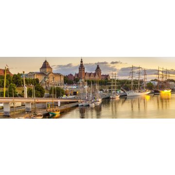 Lais Puzzle - Segelschiffe im Hafen von Stettin, Polen, Panorama - 1.000 Teile