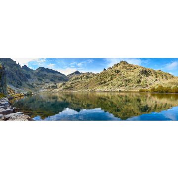 Lais Puzzle - Laguna Grande del Circo Gletscher in Sierra de Gredos mit Pico Almanzor im Hintergrund, Spanien, Panorama - 1.000 Teile