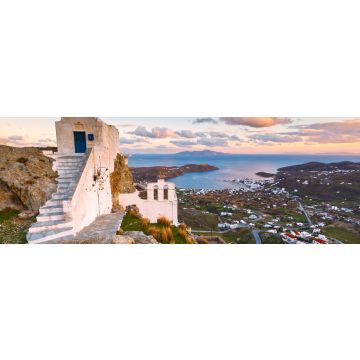 Lais Puzzle - Die Insel Serifos in der Inselgruppe der Kykladen im Ägäischen Meer, Panorama - 1.000 Teile