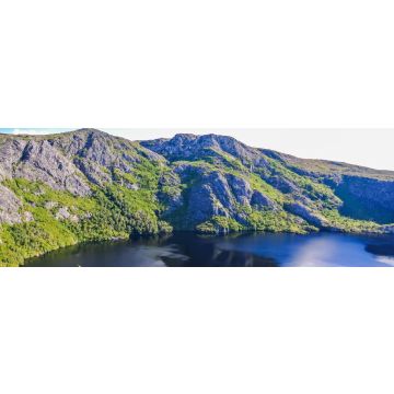 Lais Puzzle - Spektakulärer Blick über den Gletschersee und die schroffen Berge am Cradle Mt - Lake St Clair National Park, Tasmanien, Australien, Panorama - 1.000 Teile