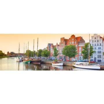 Lais Puzzle - Ansicht von Lübeck an der Trave, Deutschland, Panorama - 1.000 Teile