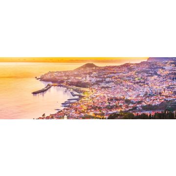 Lais Puzzle - Madeira, Blick über Funchal, Portugal, Panorama - 1.000 Teile