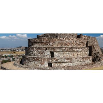 Lais Puzzle - Ruinen der alten Indianerstadt Calixtlahuaca, Mexiko, Panorama - 1.000 Teile