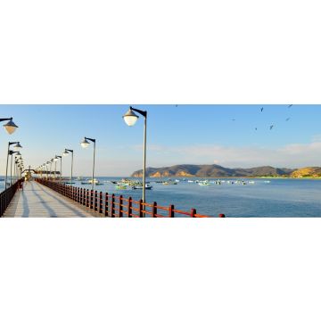 Lais Puzzle - Puerto Lopez Hafen, Ecuador, Panorama - 1.000 Teile