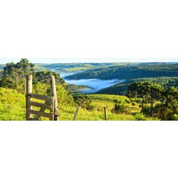 Lais Puzzle - Landschaft der Serra gaúcha, Canela / Brasilien, Panorama - 1.000 Teile
